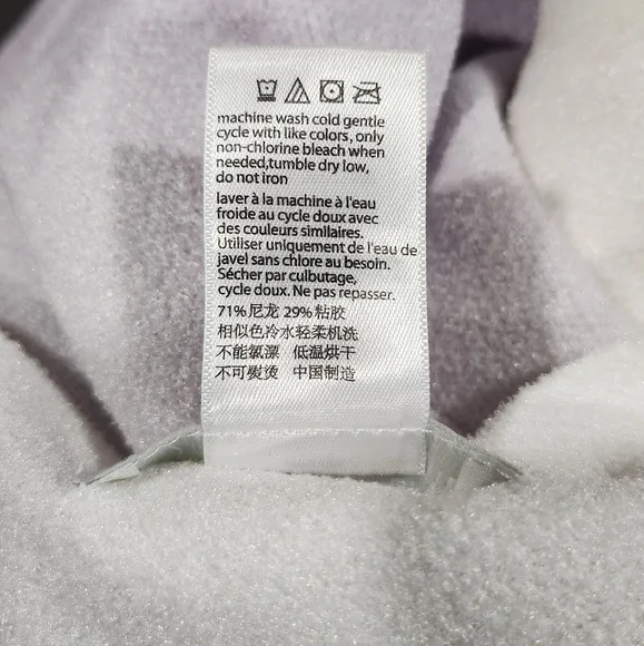 Barefoot Dreams Cozy Chic ultra lite knit women's ombre purple poncho one size - Picture 9 of 9